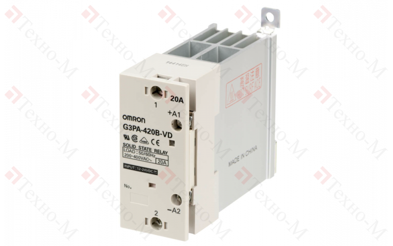 Твердотельное реле Omron G3PA-420B-VD-2 12-24VDC