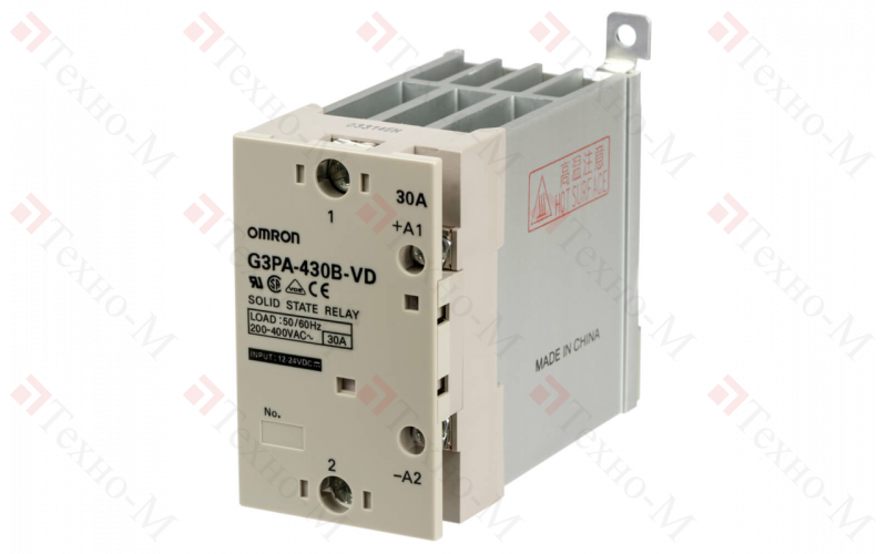 Твердотельное реле Omron G3PA-430B-VD-2 12-24VDC