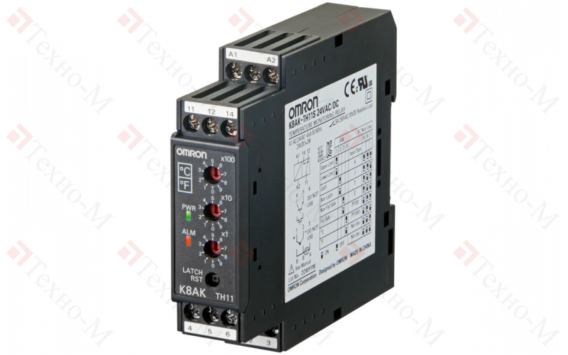 Реле контроля серии температуры Omron K8AK-TH11S 24VAC/DC