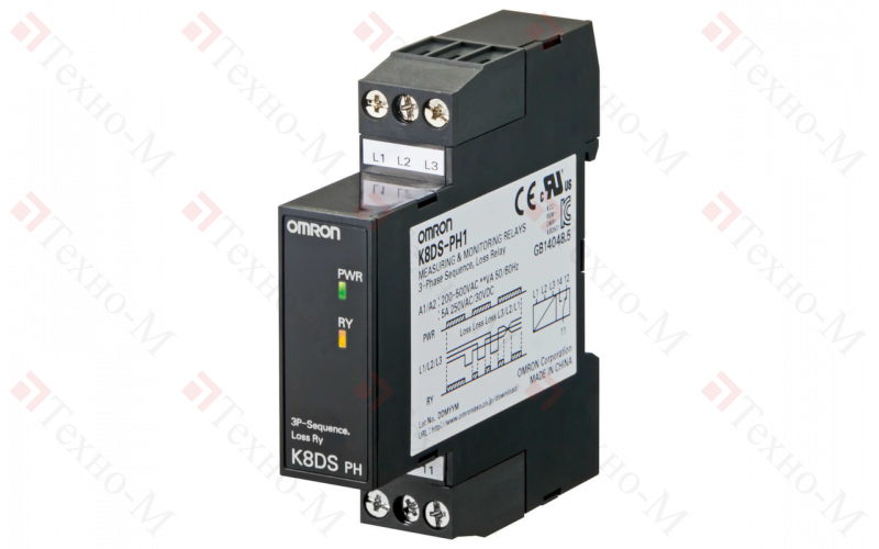 Реле контроля напряжения Omron K8DS-PH1